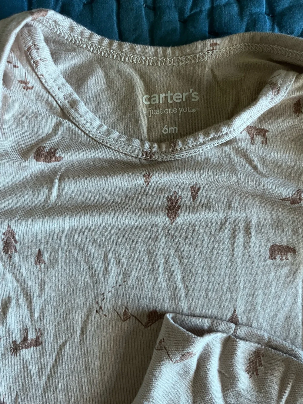 Carter's Baby Two-Piece Set with Forest Print